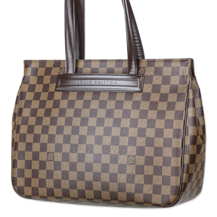 Louis Vuitton Damier Ebene Coated Canvas Parioli PM Bag