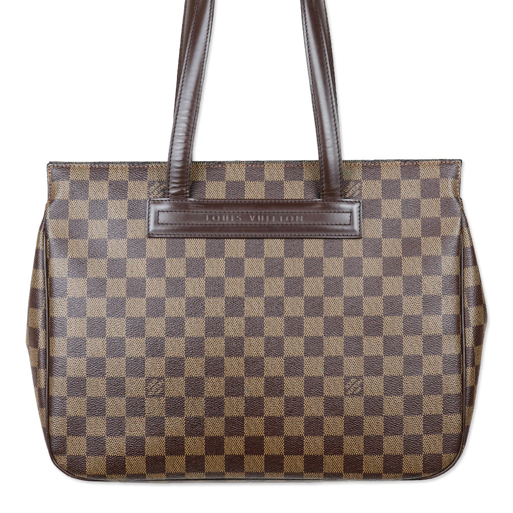 Louis Vuitton Damier Ebene Coated Canvas Parioli PM Bag