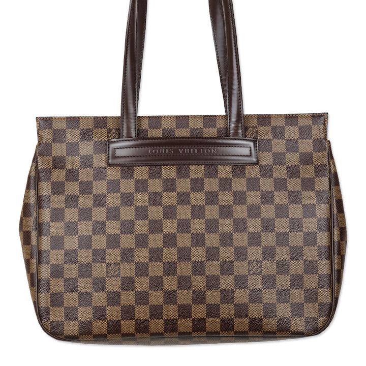Louis Vuitton Damier Ebene Coated Canvas Parioli PM Bag