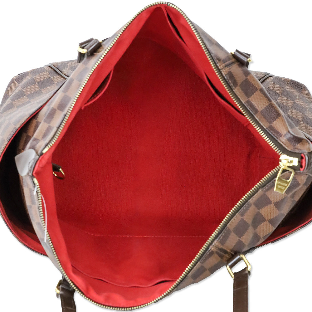 Louis Vuitton Damier Ebene Coated Canvas Totally MM Bag