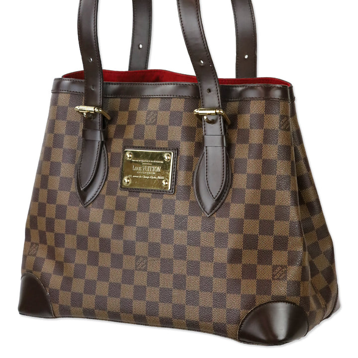 Louis Vuitton Damier Ebene Hampstead MM Tote