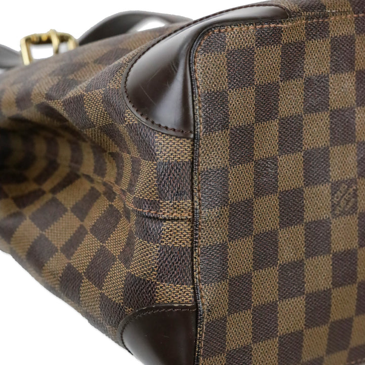 Louis Vuitton Damier Ebene Hampstead MM Tote