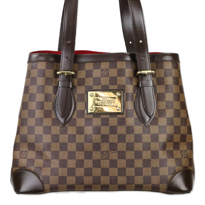 Louis Vuitton Damier Ebene Hampstead MM Tote