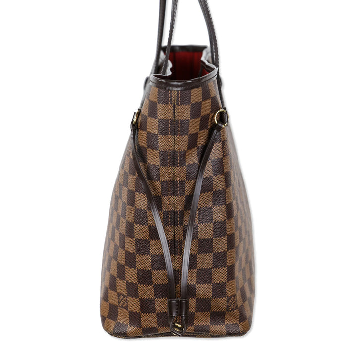Louis Vuitton Damier Ebene Neverfull MM Tote