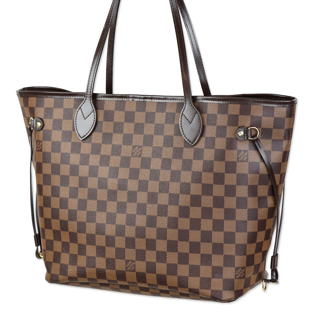 Louis Vuitton Damier Ebene Neverfull MM Tote