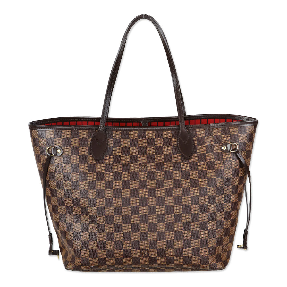 Louis Vuitton Damier Ebene Neverfull MM Tote