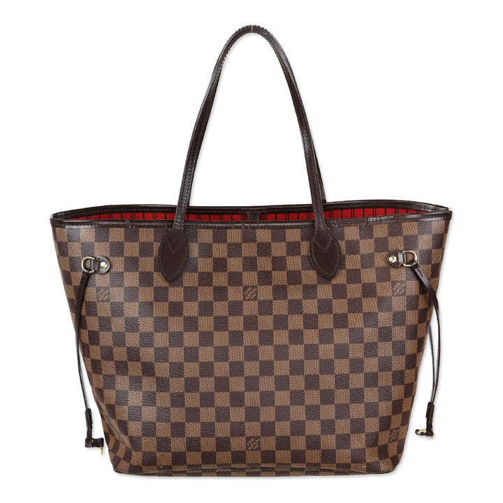Louis Vuitton Damier Ebene Neverfull MM Tote
