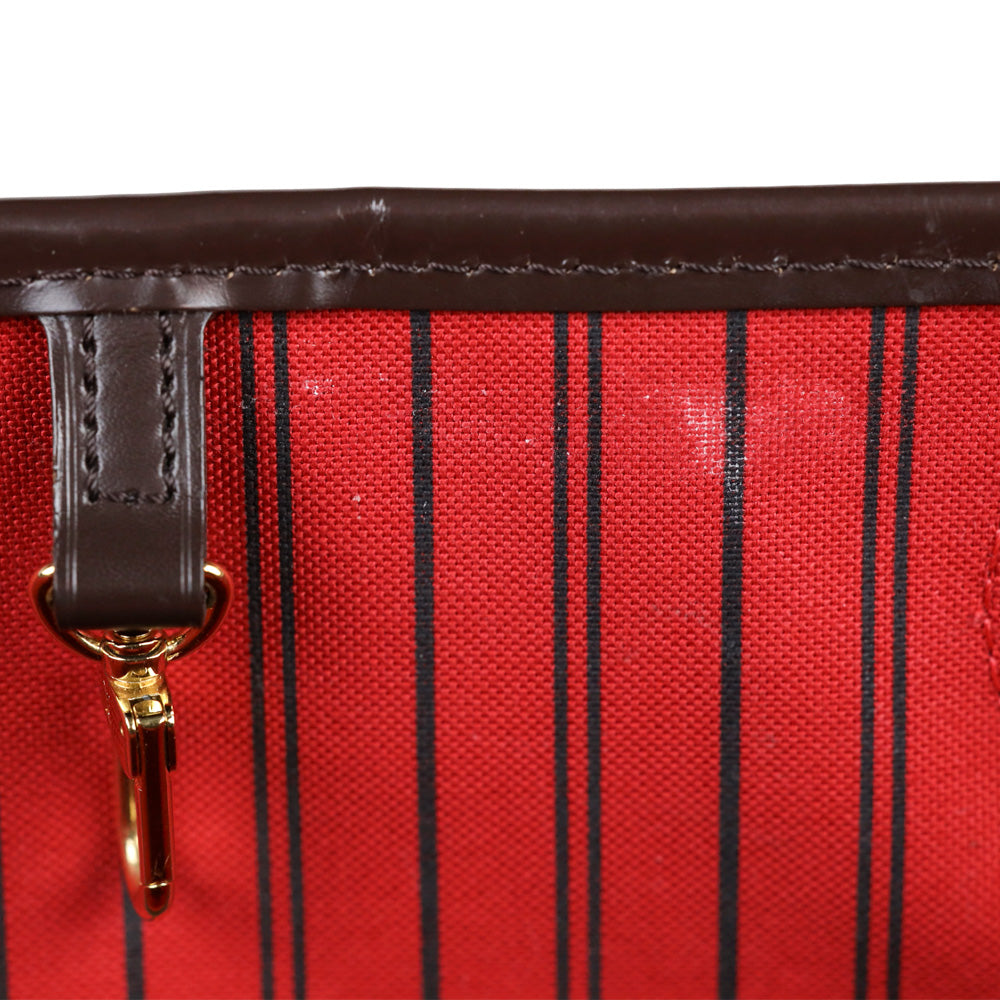 Louis Vuitton Damier Ebene Neverfull MM Tote