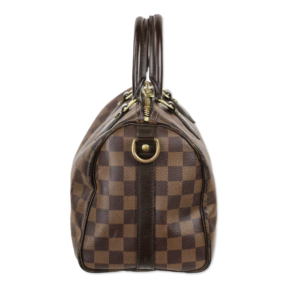 Louis Vuitton Damier Ebene Speedy 25 Bandoulière
