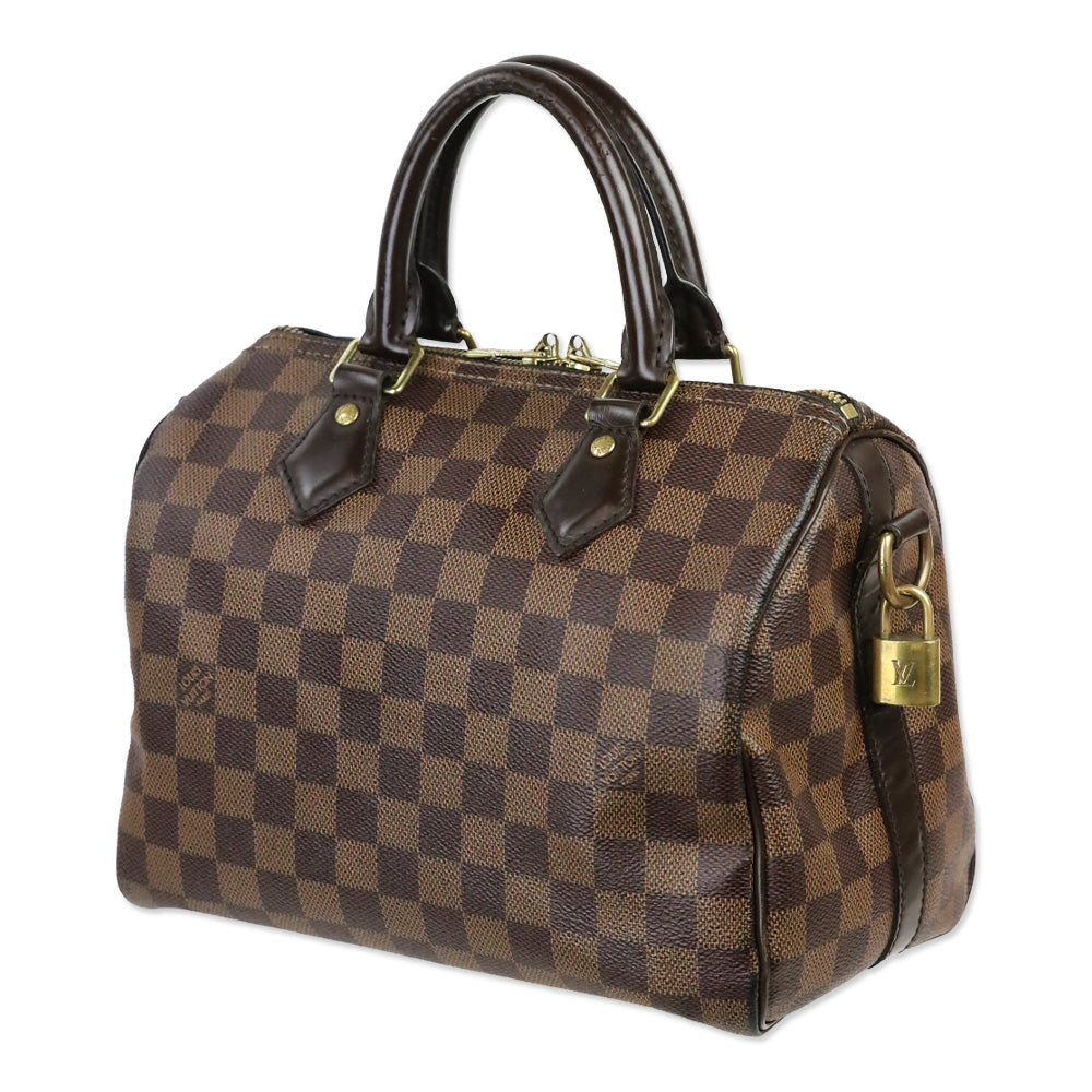 Louis Vuitton Damier Ebene Speedy 25 Bandoulière