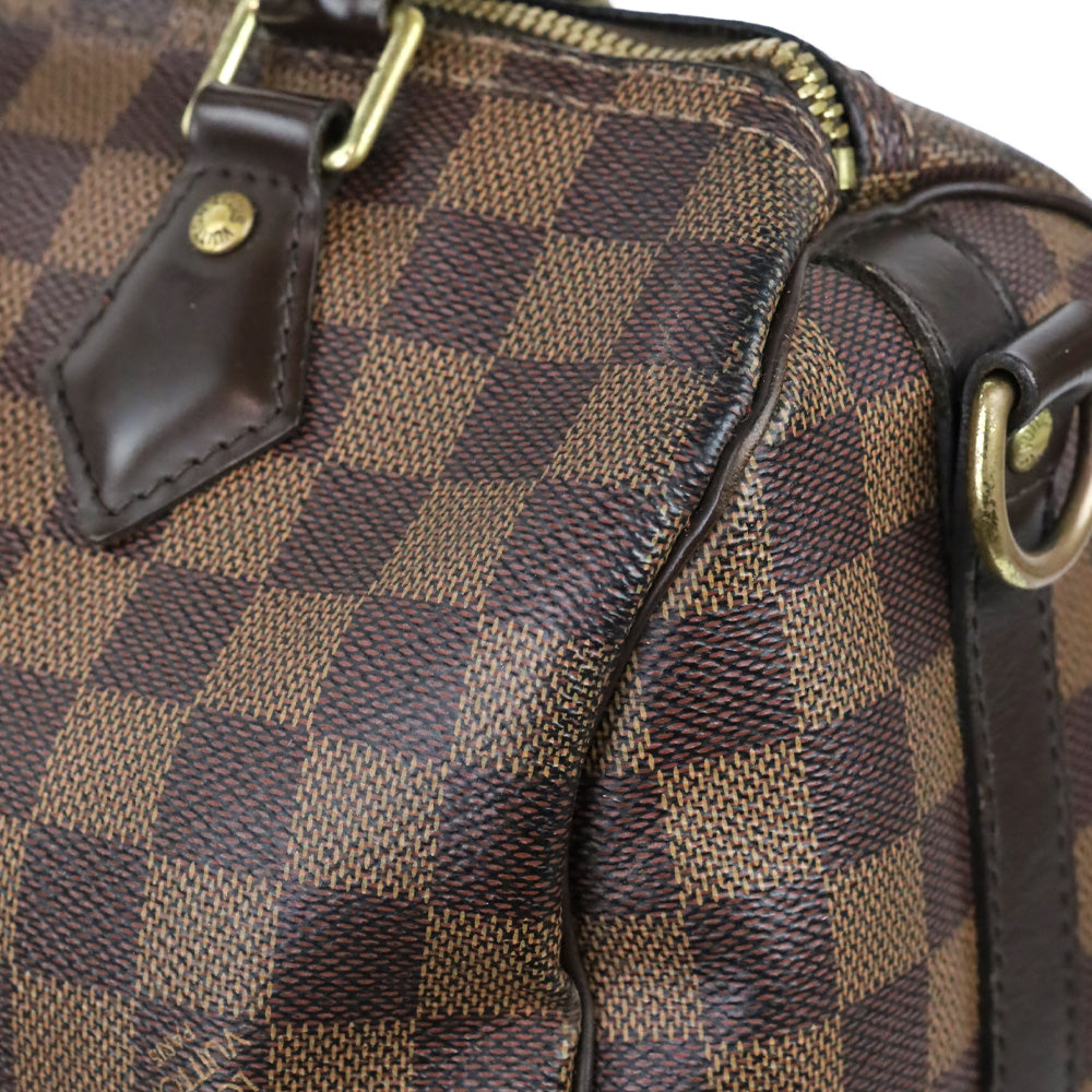 Louis Vuitton Damier Ebene Speedy 25 Bandoulière