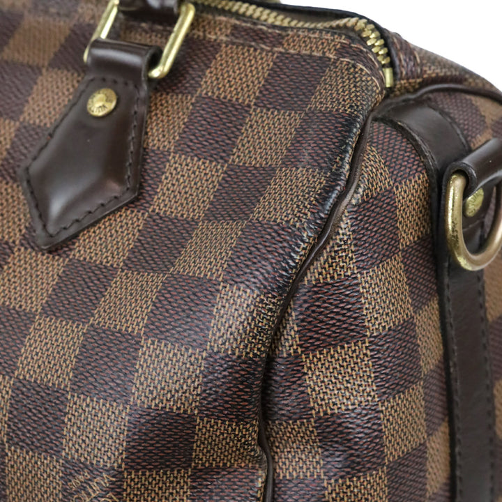Louis Vuitton Damier Ebene Speedy 25 Bandoulière