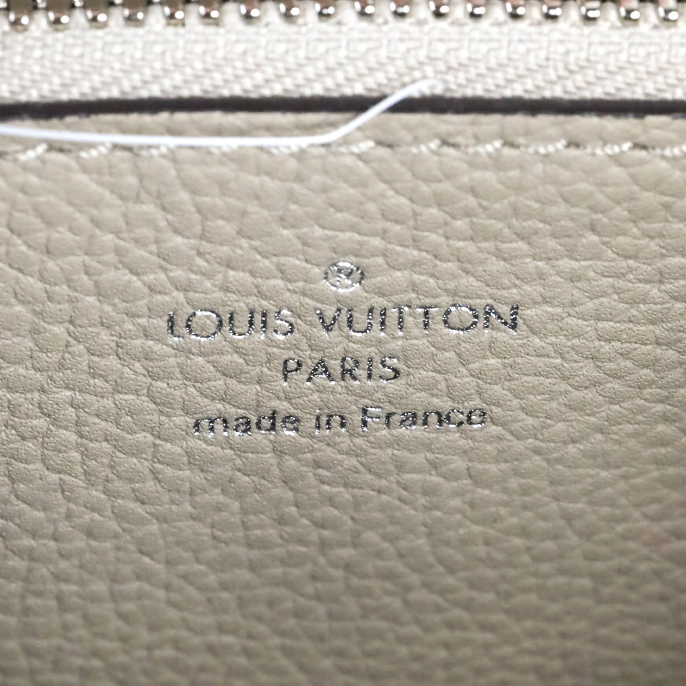 Louis Vuitton Galet Grey Mahina Leather Muria