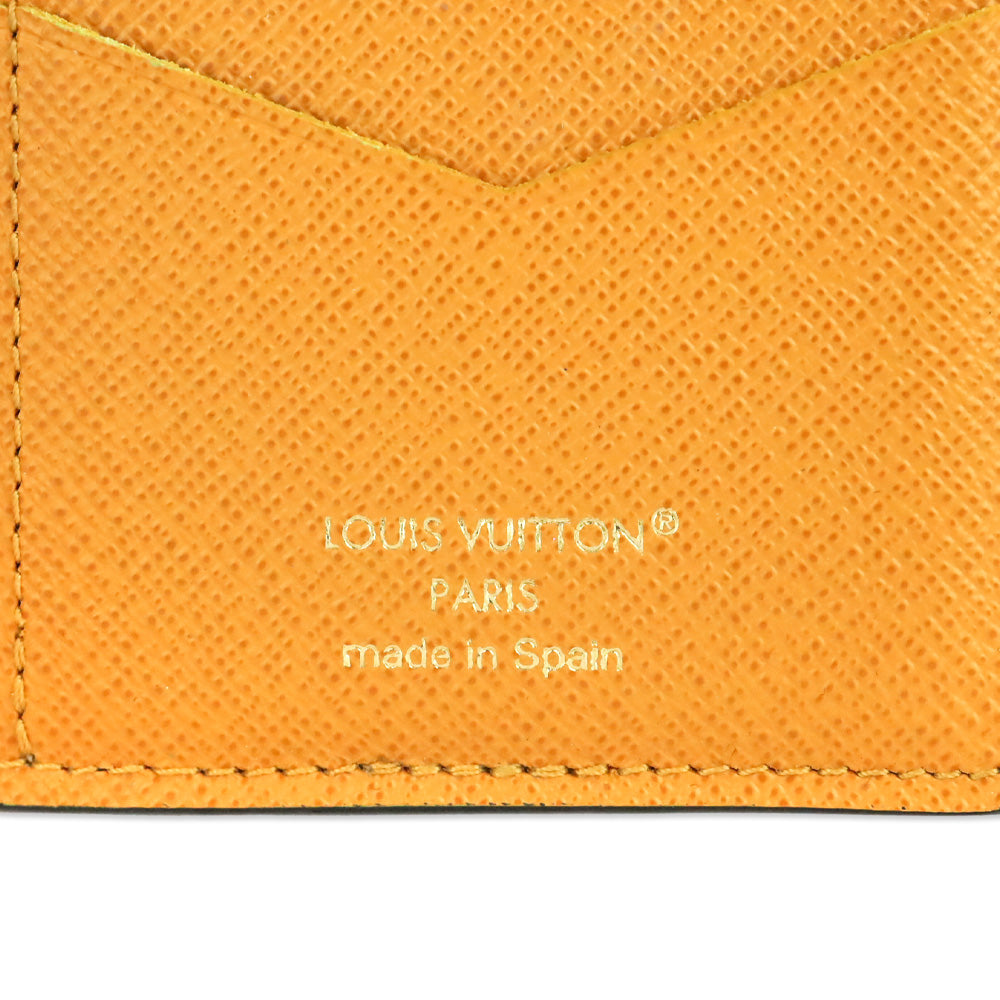 Louis Vuitton Monogram Blue Stripes Coated Canvas Pocket Organizer