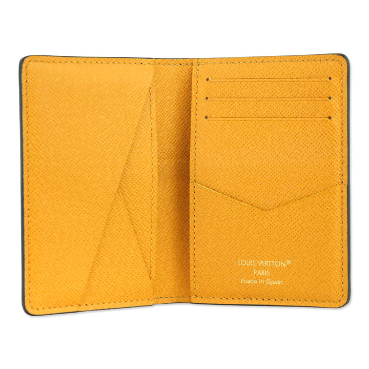 Louis Vuitton Monogram Blue Stripes Coated Canvas Pocket Organizer