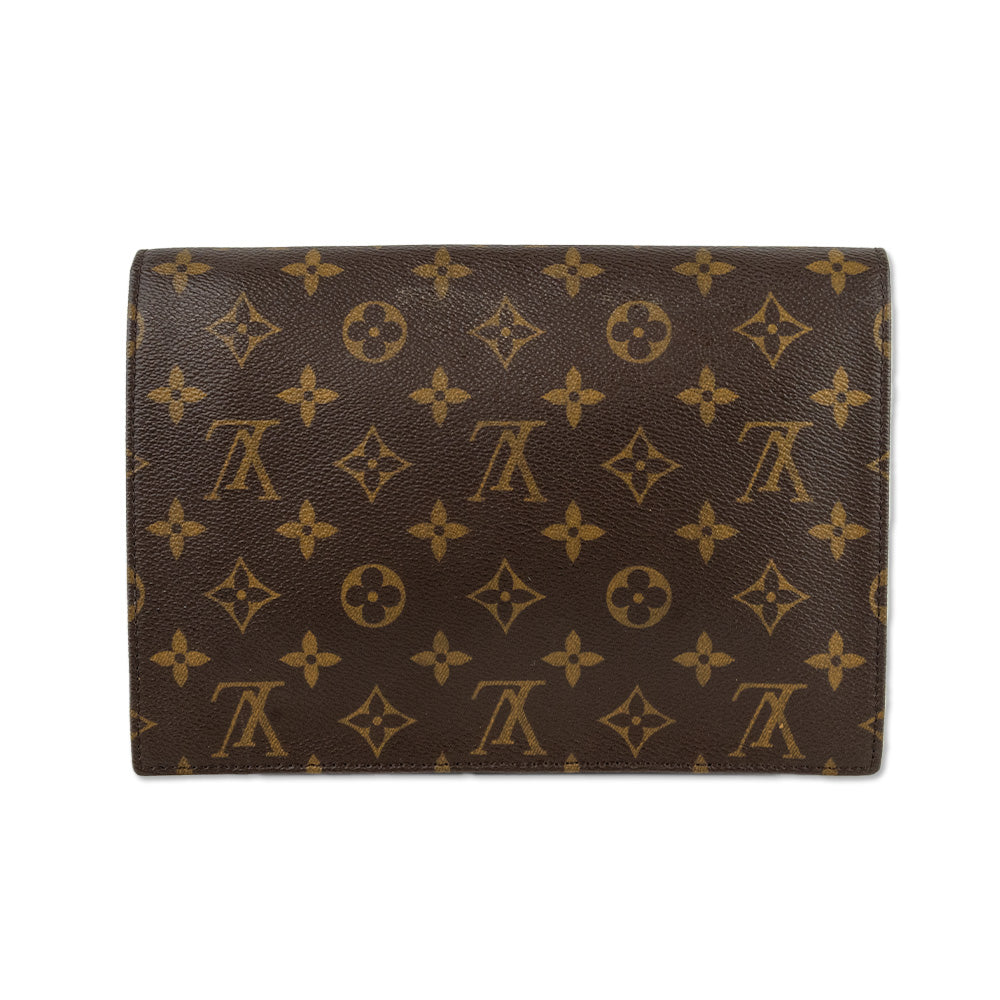 Louis Vuitton Monogram Canvas Pochette Rabat Clutch