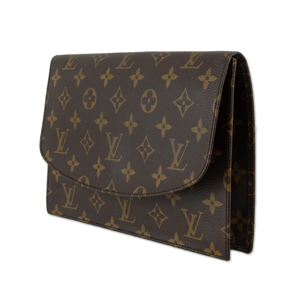 Louis Vuitton Monogram Canvas Pochette Rabat Clutch