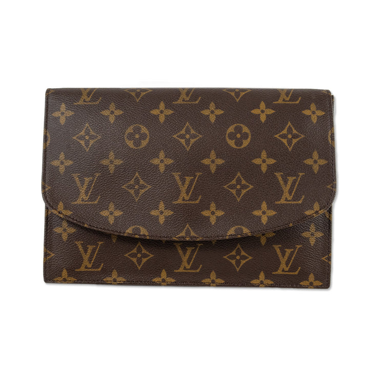 Louis Vuitton Monogram Canvas Pochette Rabat Clutch