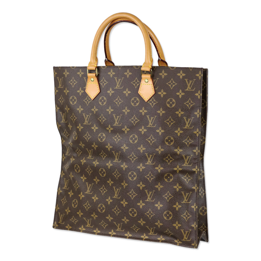 Louis Vuitton Monogram Canvas Sac Plat Bag