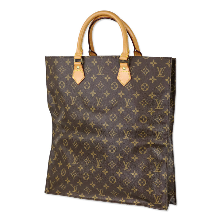 Louis Vuitton Monogram Canvas Sac Plat Bag
