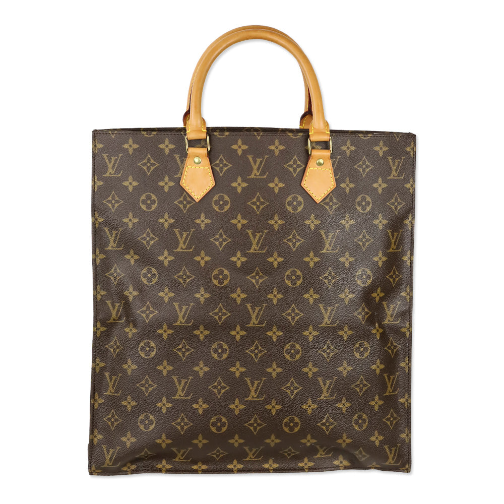 Louis Vuitton Monogram Canvas Sac Plat Bag