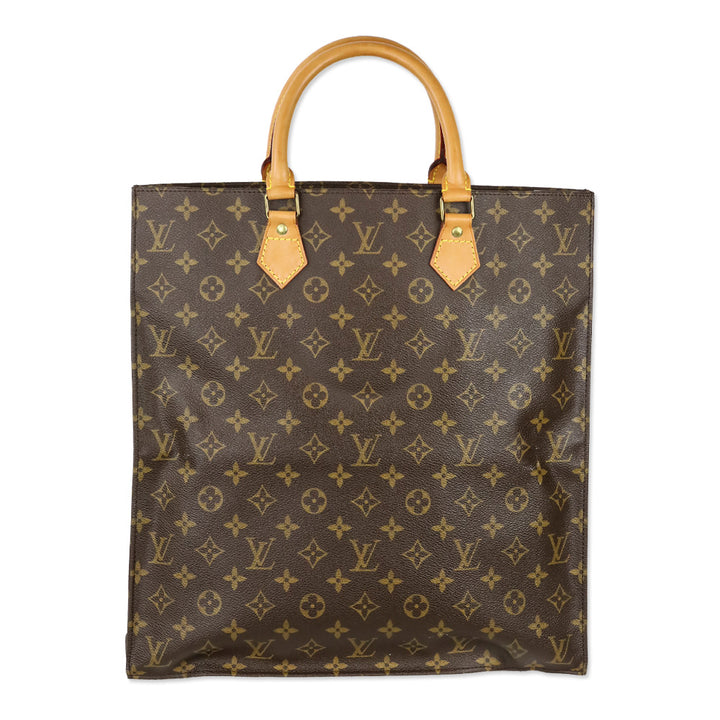 Louis Vuitton Monogram Canvas Sac Plat Bag