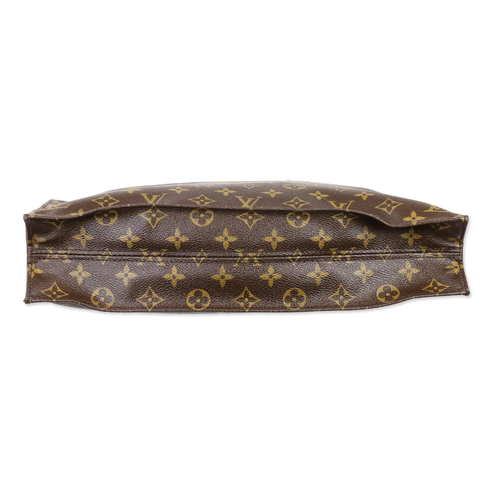 Louis Vuitton Monogram Canvas Sac Plat Bag