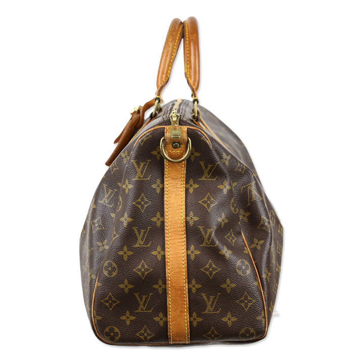 Louis Vuitton Monogram Coated Canvas Keepall Bandoulière 45