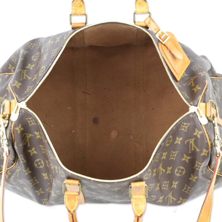Louis Vuitton Monogram Coated Canvas Keepall Bandoulière 45