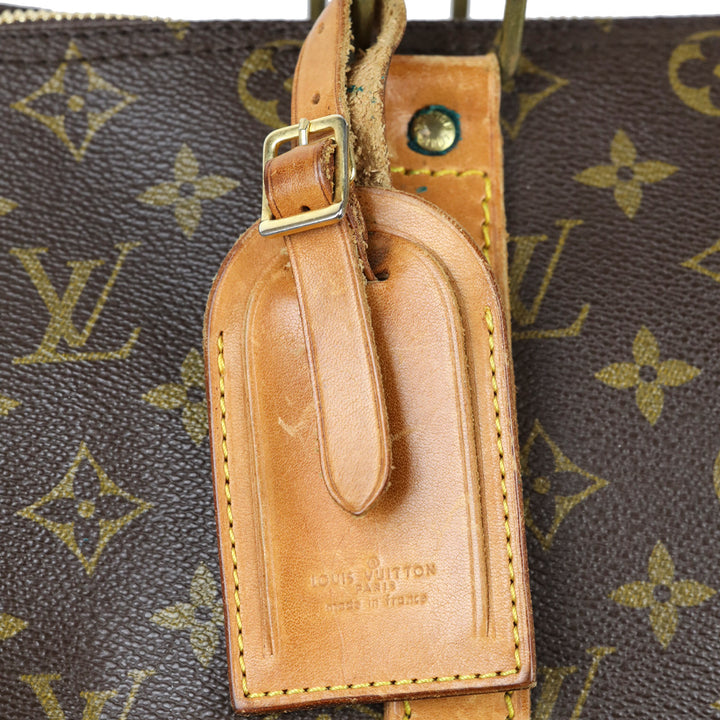 Louis Vuitton Monogram Coated Canvas Keepall Bandoulière 45
