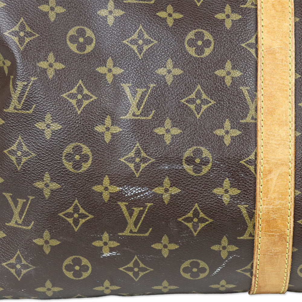 Louis Vuitton Monogram Coated Canvas Keepall Bandoulière 55