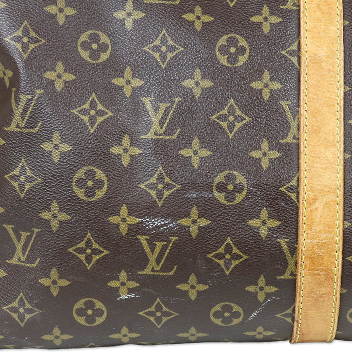 Louis Vuitton Monogram Coated Canvas Keepall Bandoulière 55