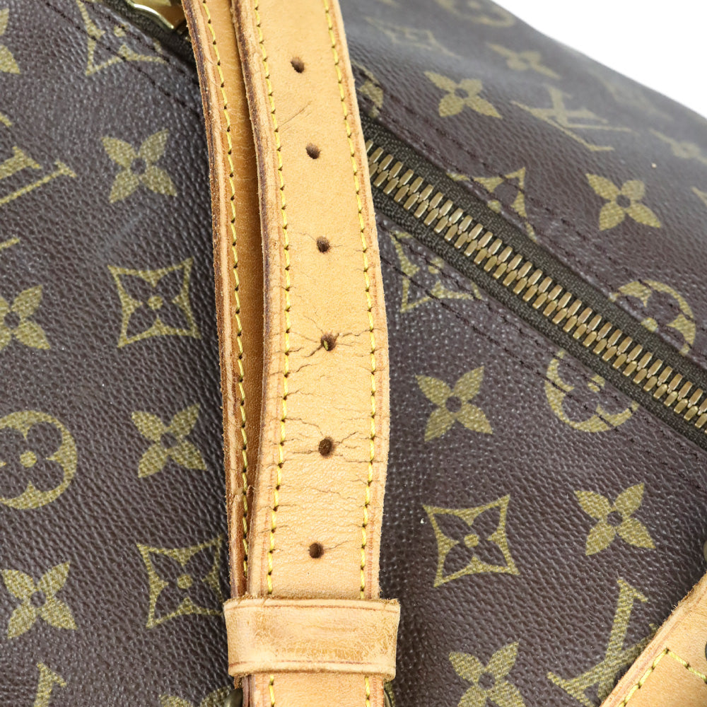Louis Vuitton Monogram Coated Canvas Keepall Bandoulière 55