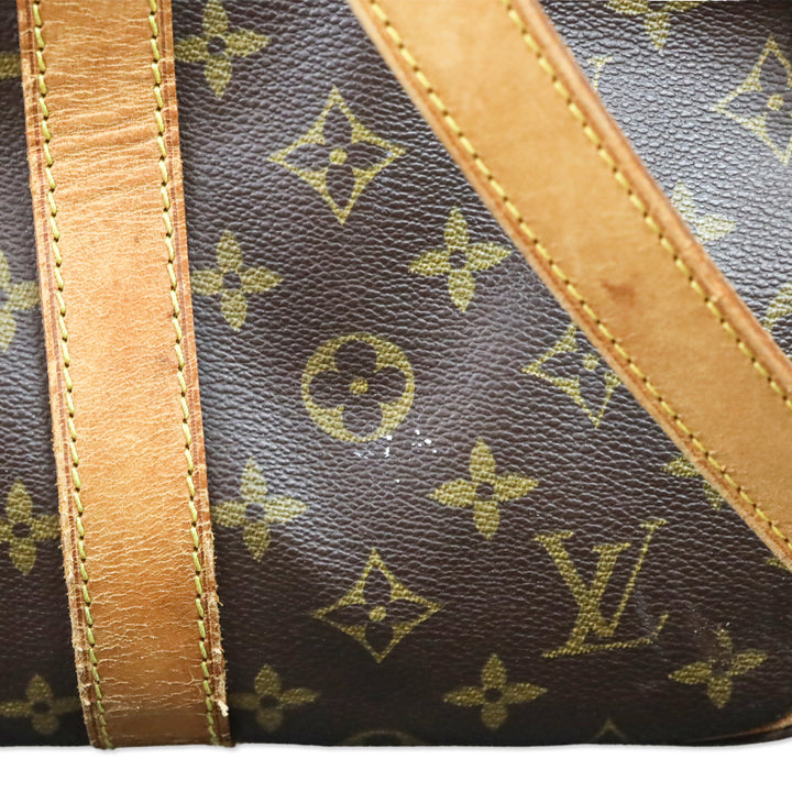 Louis Vuitton Monogram Coated Canvas Keepall Bandoulière 55
