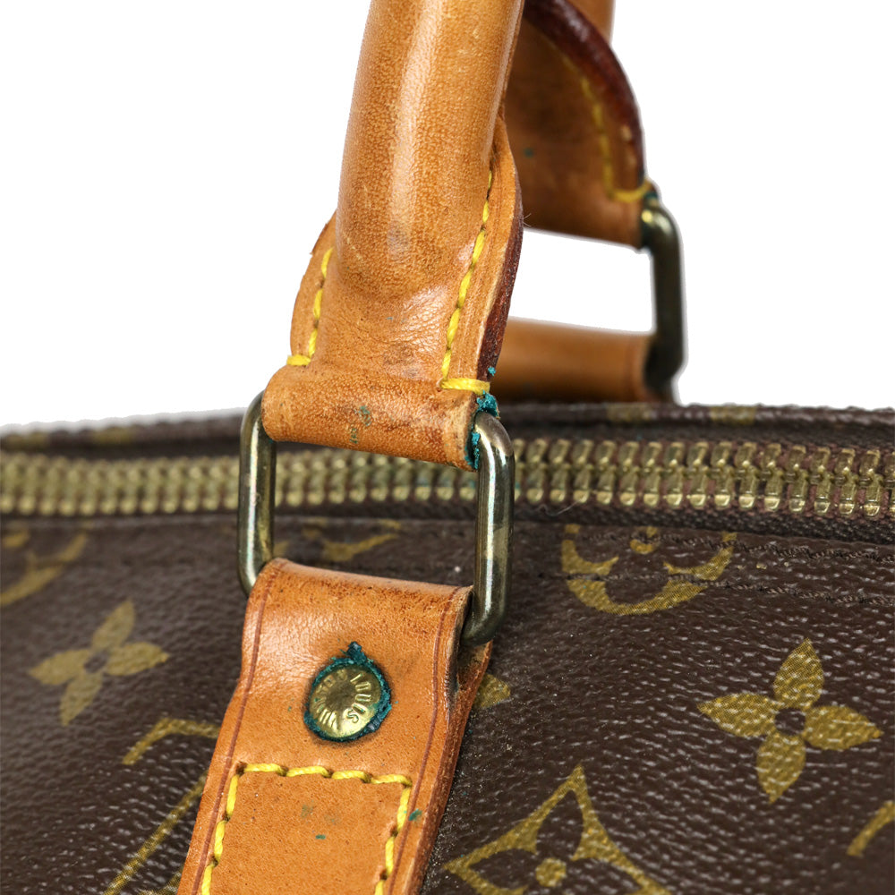 Louis Vuitton Monogram Coated Canvas Keepall Bandoulière 55