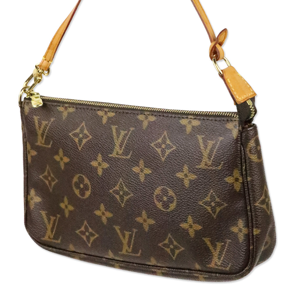Louis Vuitton Monogram Coated Canvas Pochette Accessoires