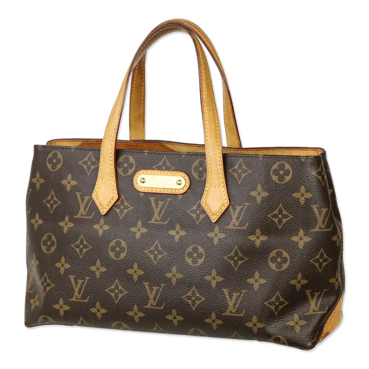 Louis Vuitton Monogram Coated Canvas Wilshire PM Handbag