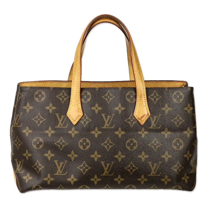 Louis Vuitton Monogram Coated Canvas Wilshire PM Handbag