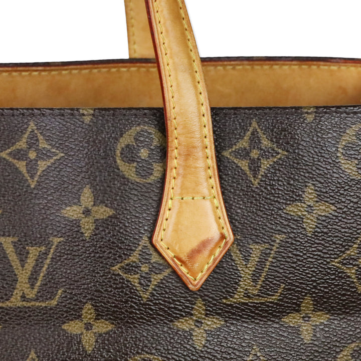 Louis Vuitton Monogram Coated Canvas Wilshire PM Handbag
