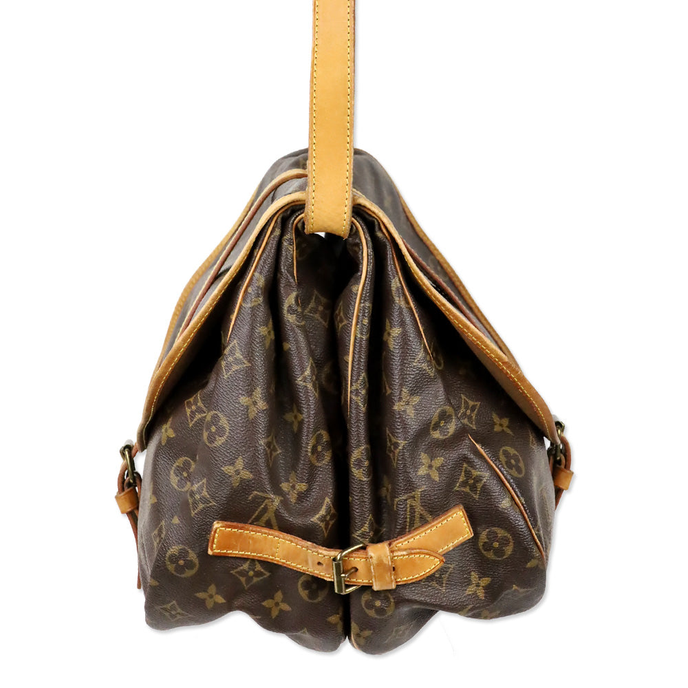 Louis Vuitton Monogram Saumur 35 Messenger Bag