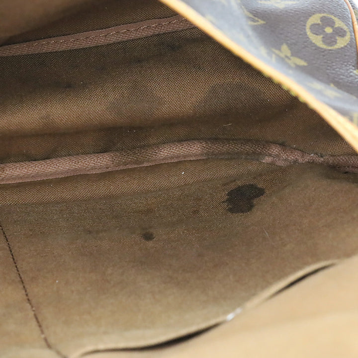 Louis Vuitton Monogram Saumur 35 Messenger Bag