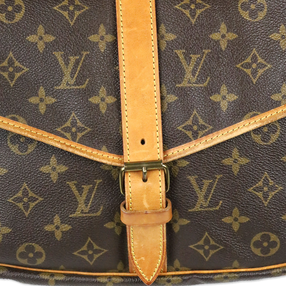 Louis Vuitton Monogram Saumur 35 Messenger Bag