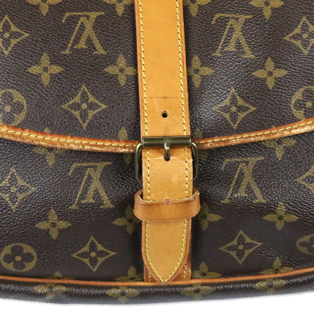 Louis Vuitton Monogram Saumur 35 Messenger Bag