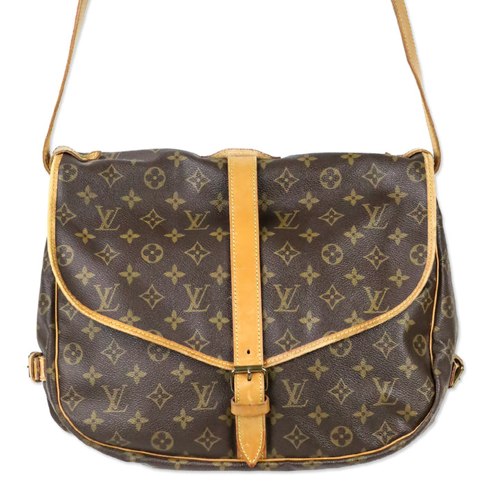Louis Vuitton Monogram Saumur 35 Messenger Bag