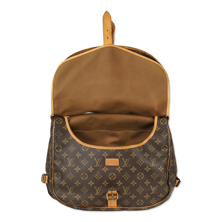Louis Vuitton Monogram Saumur 35 Messenger Bag