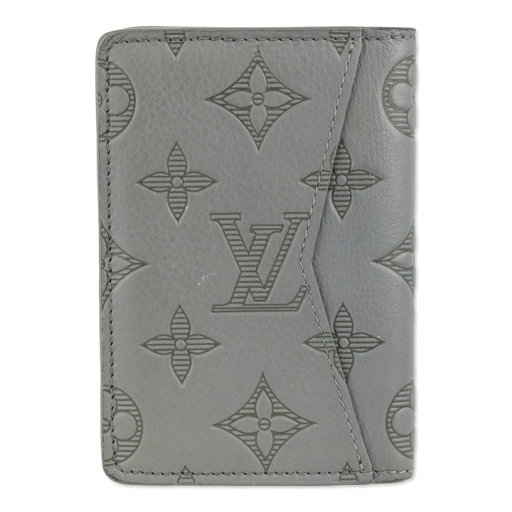 Louis Vuitton Monogram Shadow Leather Pocket Organizer