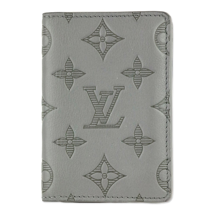 Louis Vuitton Monogram Shadow Leather Pocket Organizer