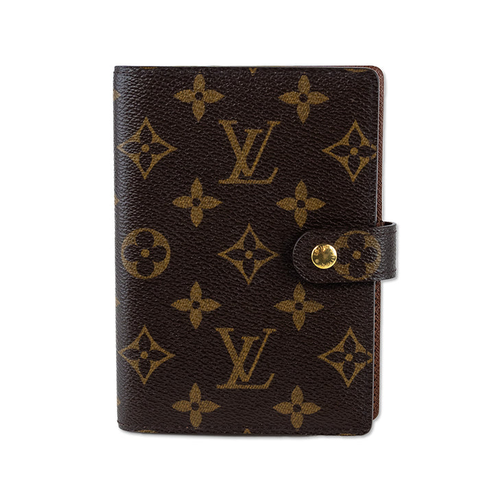 Louis Vuitton Monogram Small Ring Agenda Cover