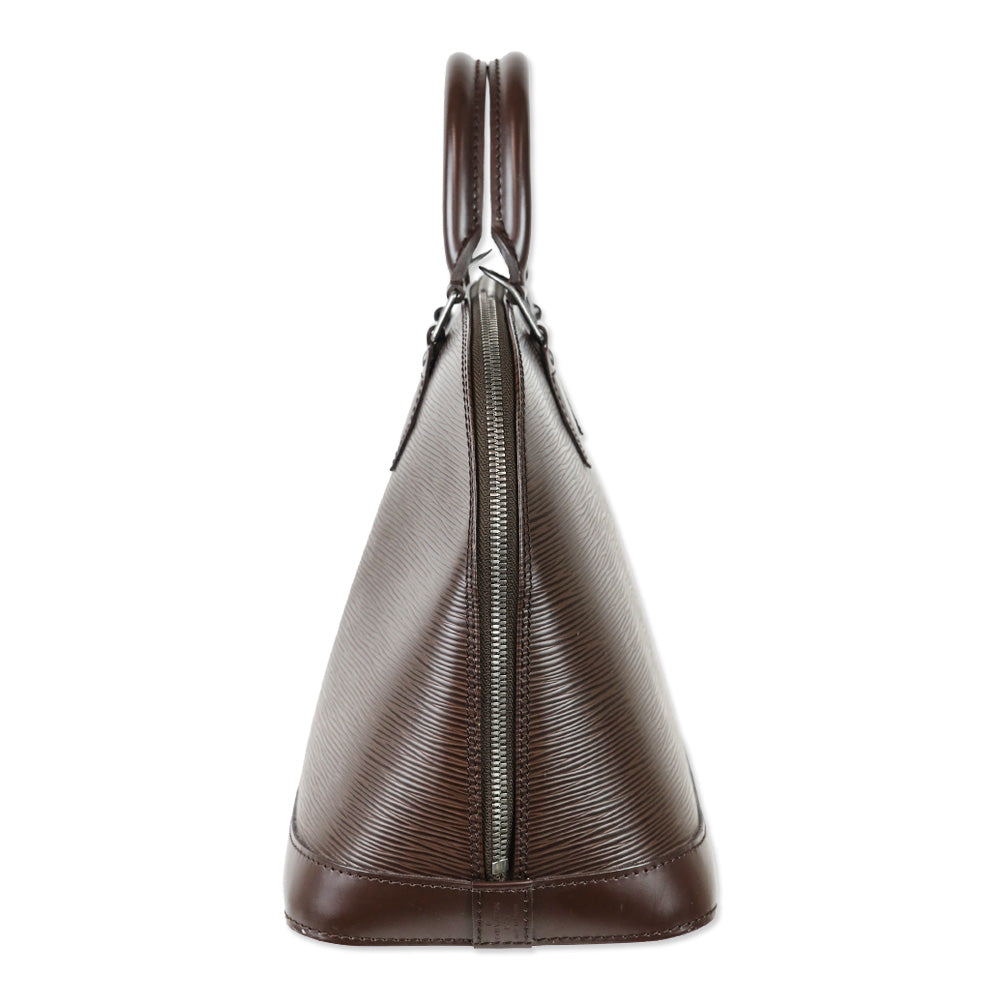 Louis Vuitton Vintage Brown Epi Leather Alma PM Handbag