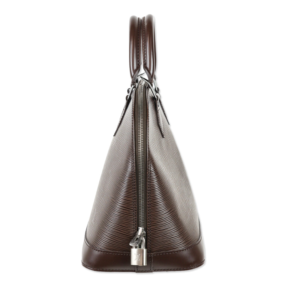 Louis Vuitton Vintage Brown Epi Leather Alma PM Handbag